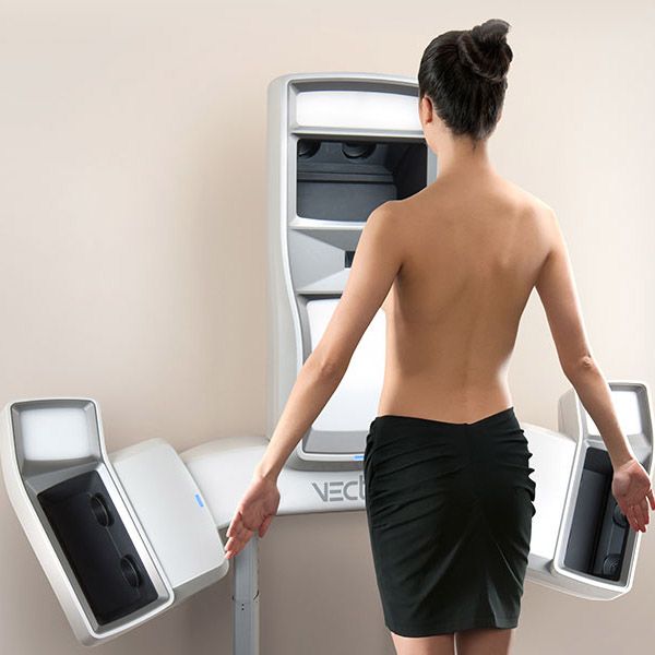 woman using the vectra system